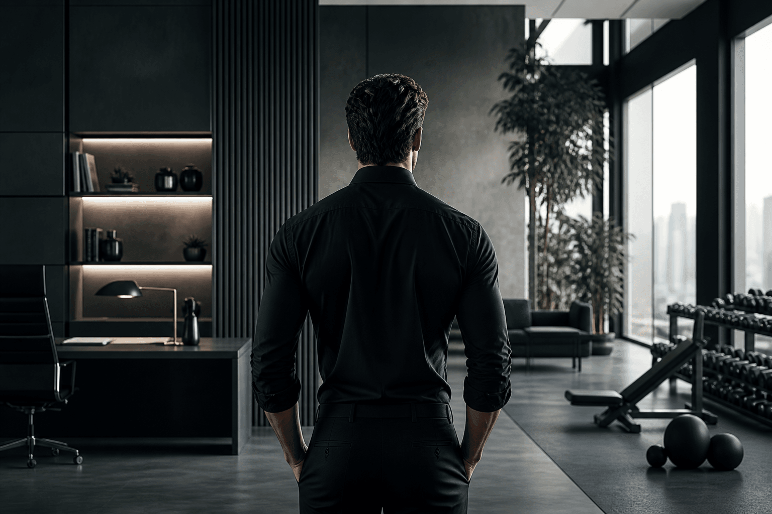 Modern professional lifestyle and daily confidence